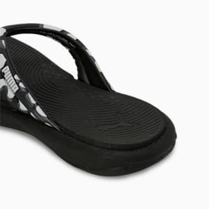 Royalcat Softride Cara Women's Flip-Flops, PUMA Black-Strong Gray-Cool Light Gray, extralarge-IND